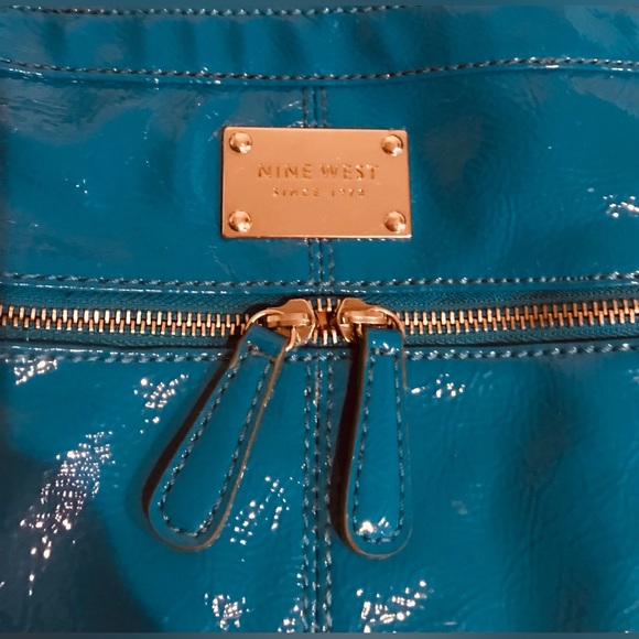 Nine West Blue Crossbody Purse - Picture 2 of 4